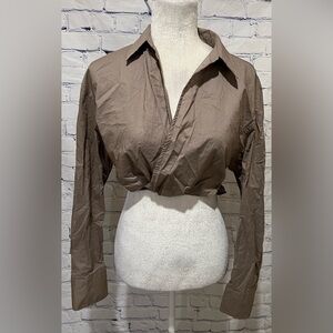 Mable Women’s Cotton Crop Top Size Large